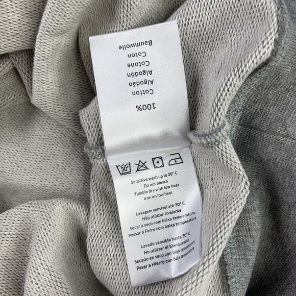 Inimigo Mens Hoodie Embroidery Grey Sweater Red Heart Logo Supima Cotton 4XL New - Picture 8 of 12